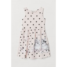 Платье H&M в горошек с кроликами (05075)